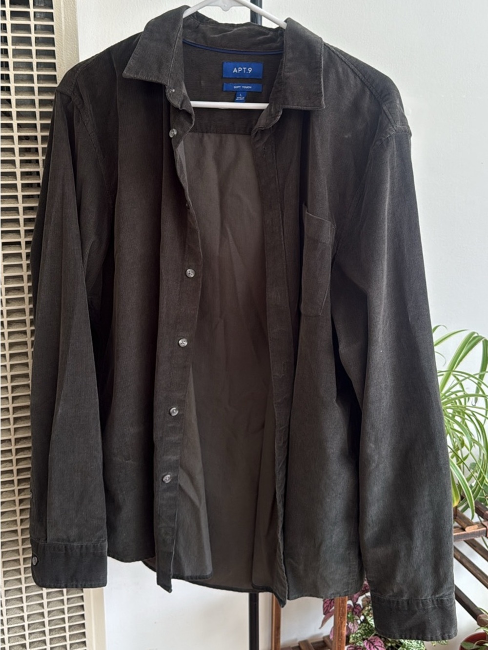 Apt. 9 Corduroy Button Down Shirt